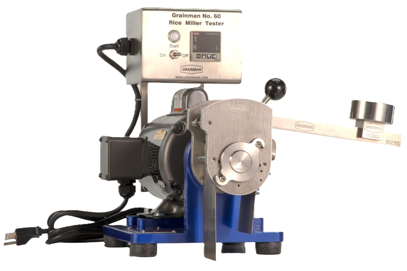 Grainman No. 60 Rice Miller Tester, 60DT configuration